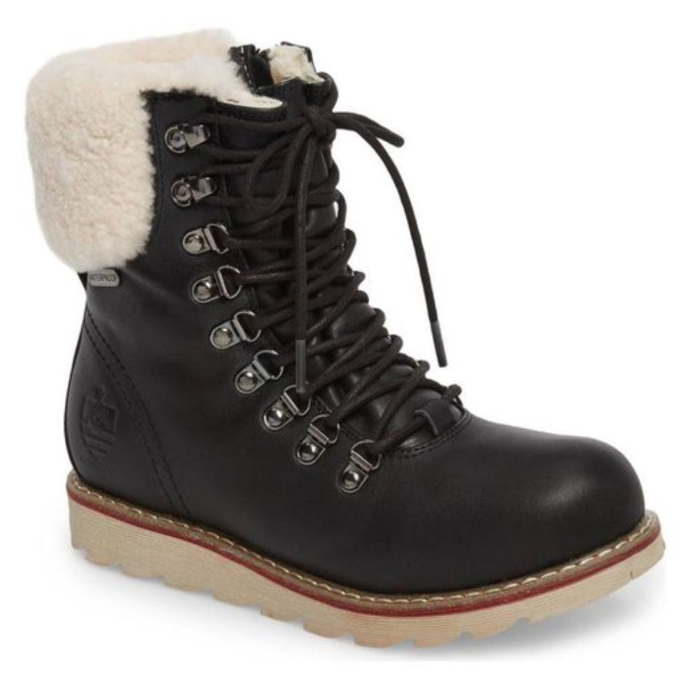 Royal Canadian Black Fur Trim Boots | Worn Twice